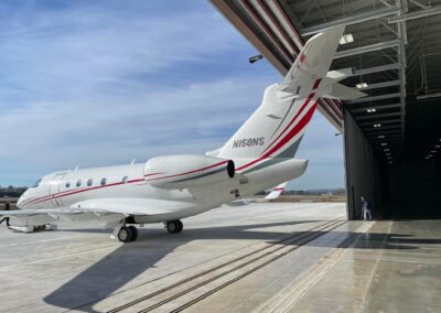 Norfolk Southern corporate airport hangar